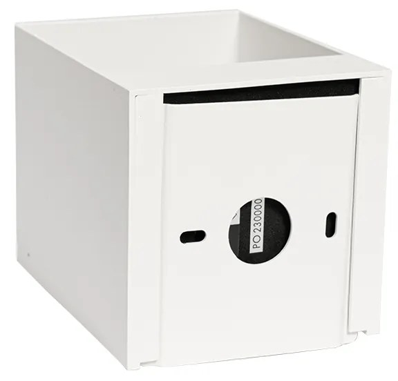 Wandlamp wit incl. LED en touch dimmer oplaadbaar - Joris