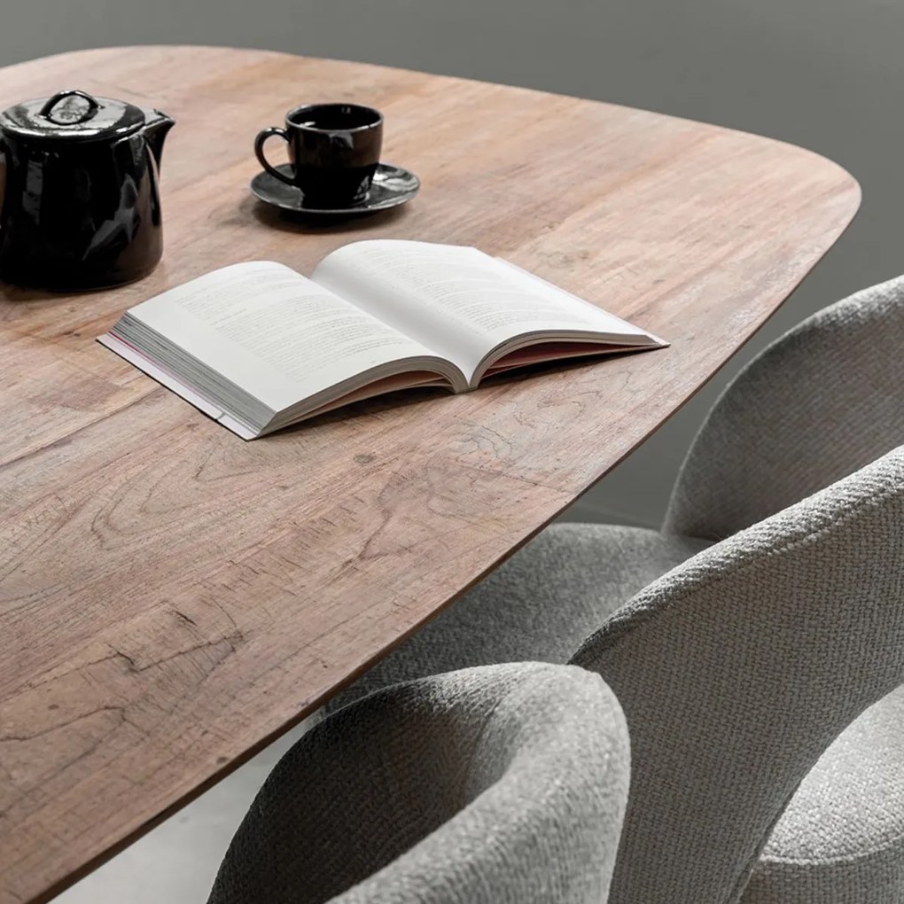 DTP Home Evo Teak Eettafel Deens Ovaal 260 Cm - 260 X 100cm.