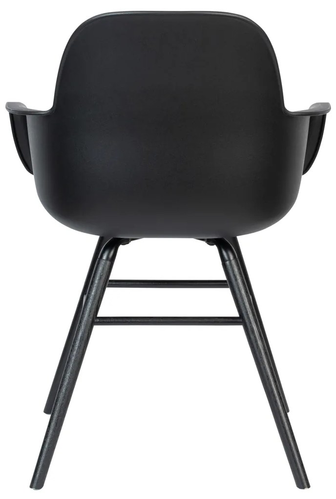 Zuiver Albert Kuip All Black Design Eetkamerstoel Zwart