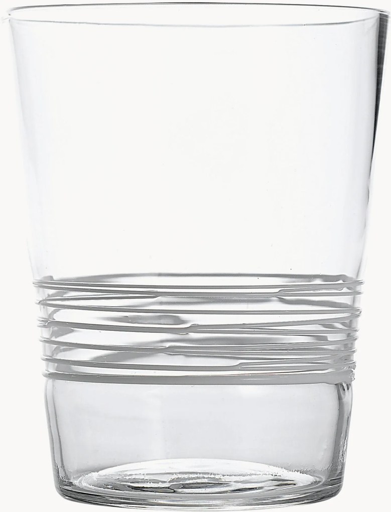 Handgemaakte tumblers Filante, 6-delig
