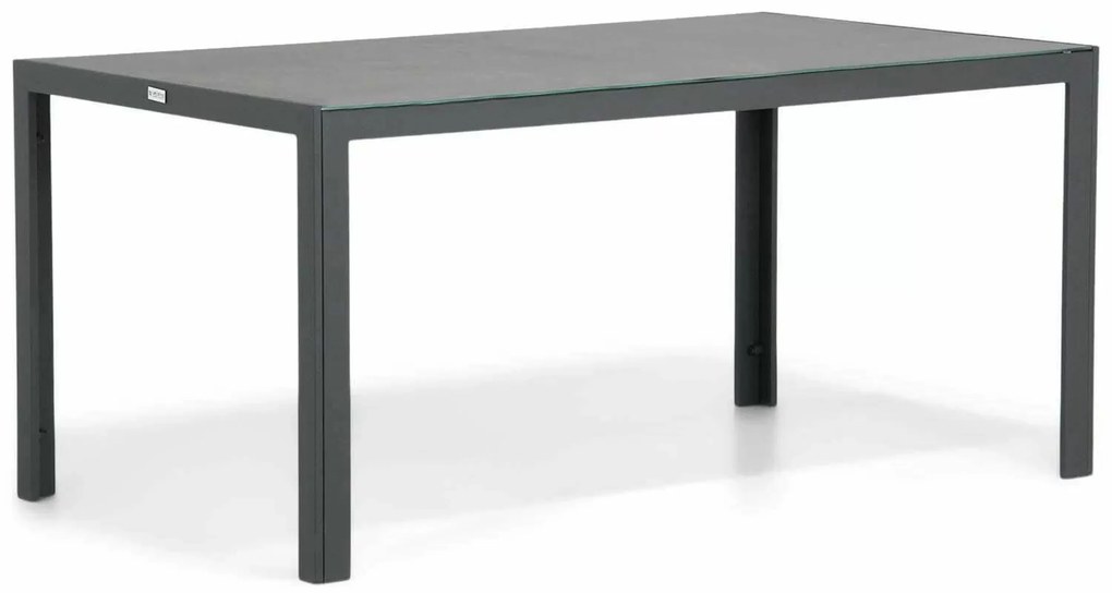 Tuinset 4 personen 160 cm Kunststof Grijs Hartman Sophie