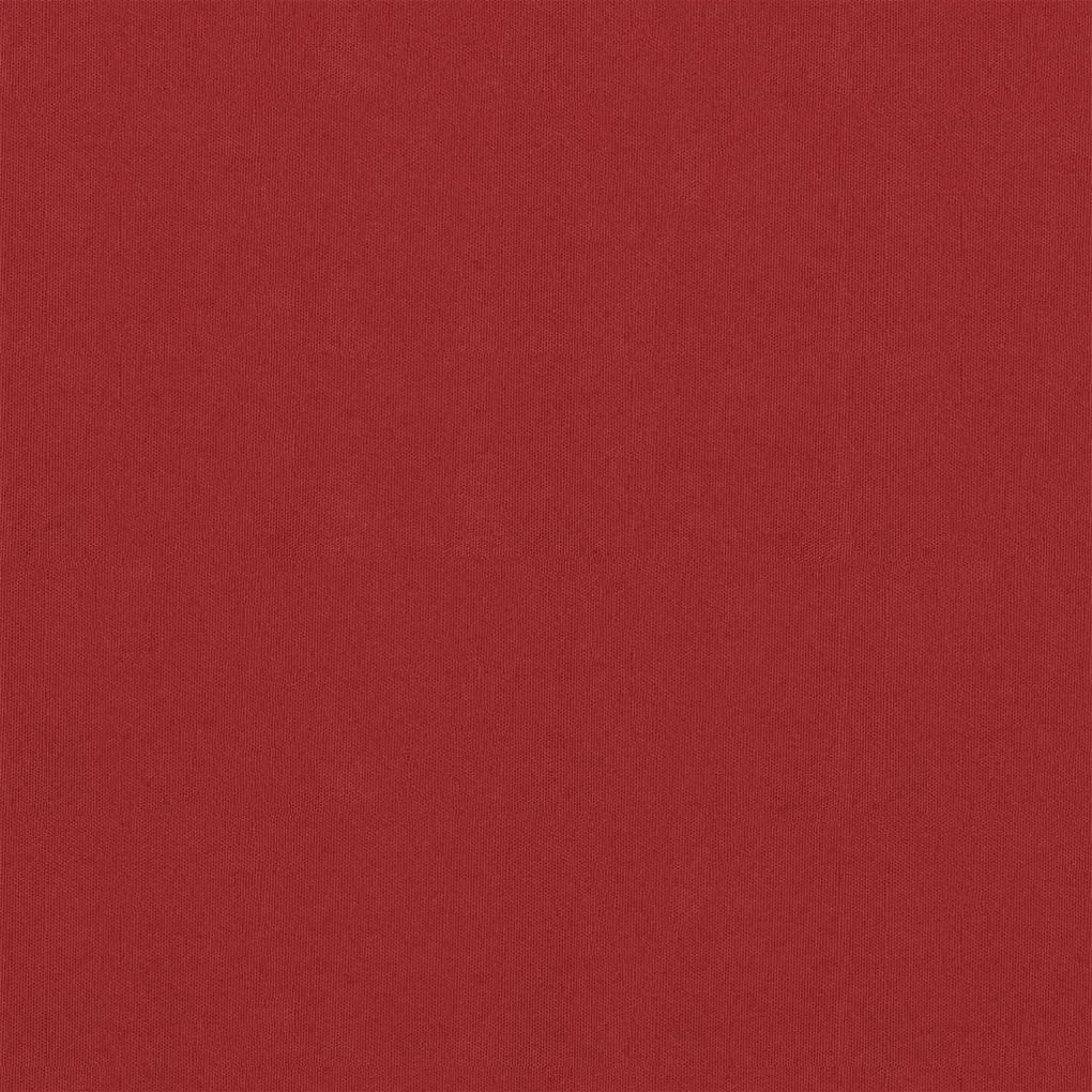 vidaXL Balkonscherm 90x500 cm oxford stof rood