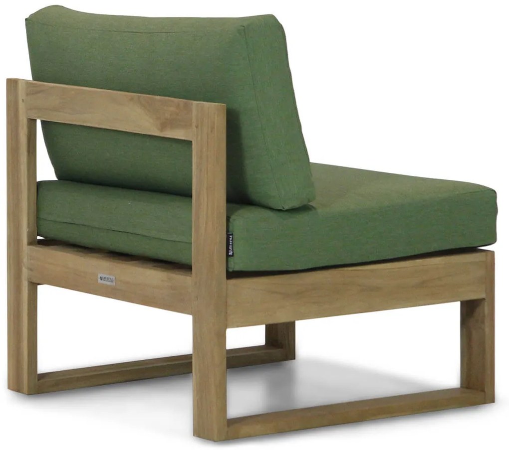 Hoek loungeset  Teak Old teak greywash 6 personen Garden Collections Newbury