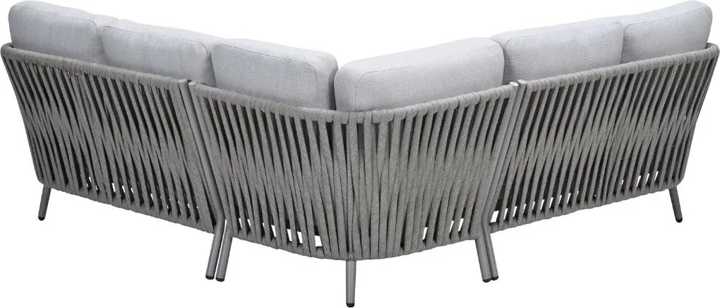 Garden Impressions Devin loungebank 4-delig - taupe