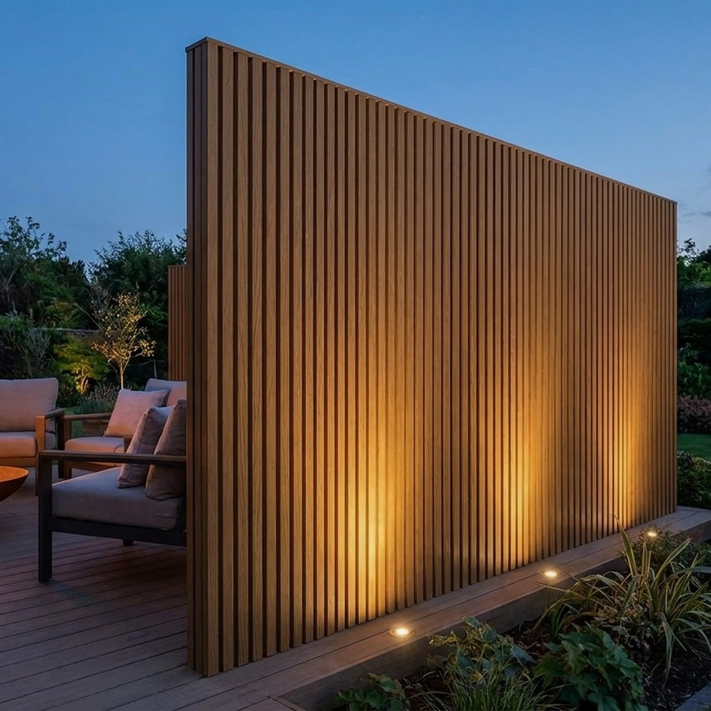 Buitenpanel Eiken 290cm | Gevelbekleding | Tuin | 3D Houtnerf
