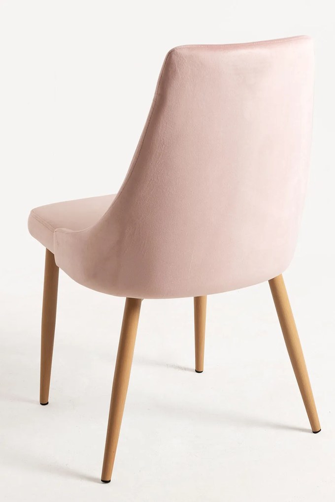 Pak 4 Stoik Houten Stoelen