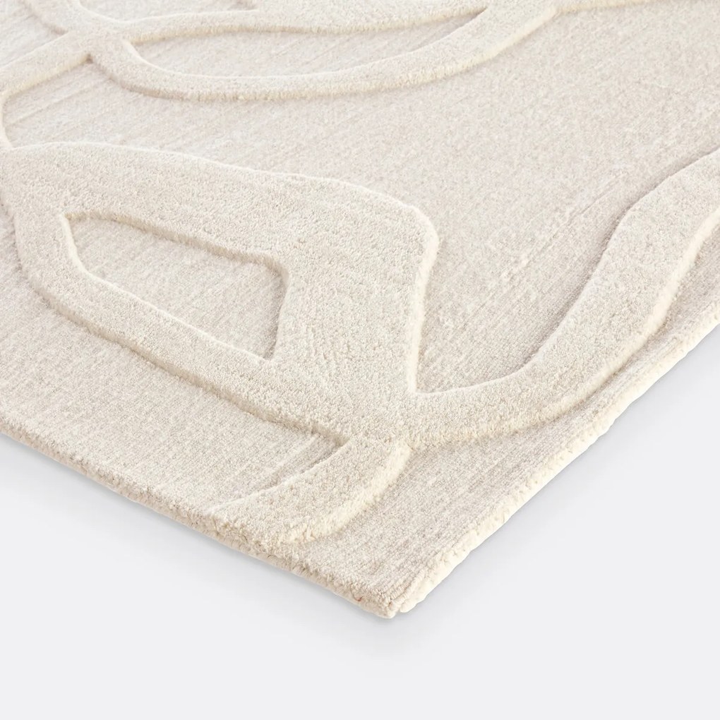 Vloerkleed 100% wol, CAILA