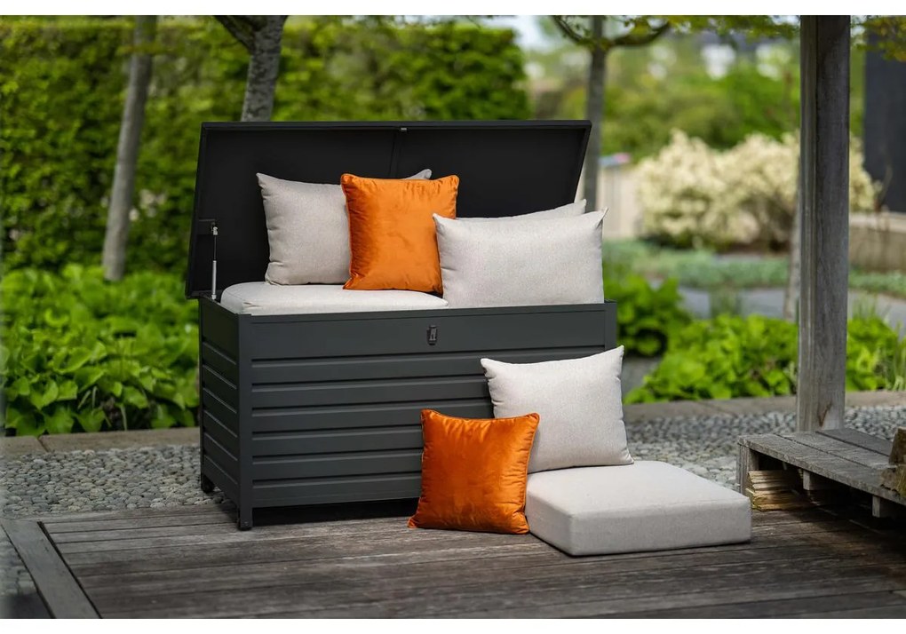 Garden Impressions Cambridge opbergbox 1240 liter - donker grijs