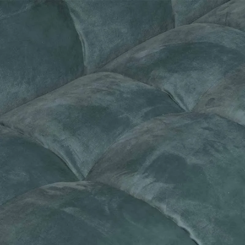 3-zits bank Sfär | velours Adore Niagara blauw 158 | 2,32 mtr breed