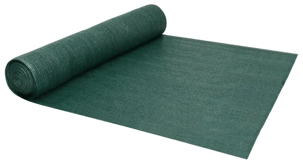 vidaXL Privacynet 150 g/m² 1,5x10 m HDPE groen