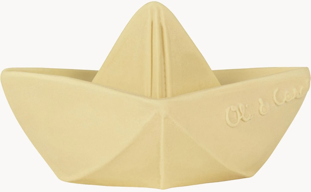 Handgemaakt badspeeltje Origami Boat