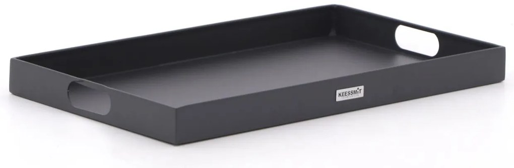 Dienblad voor buiten en binnen  | Manifesto  | Aluminium | Grijs/Antraciet | 60x35cm | Kees Smit Tuinmeubelen