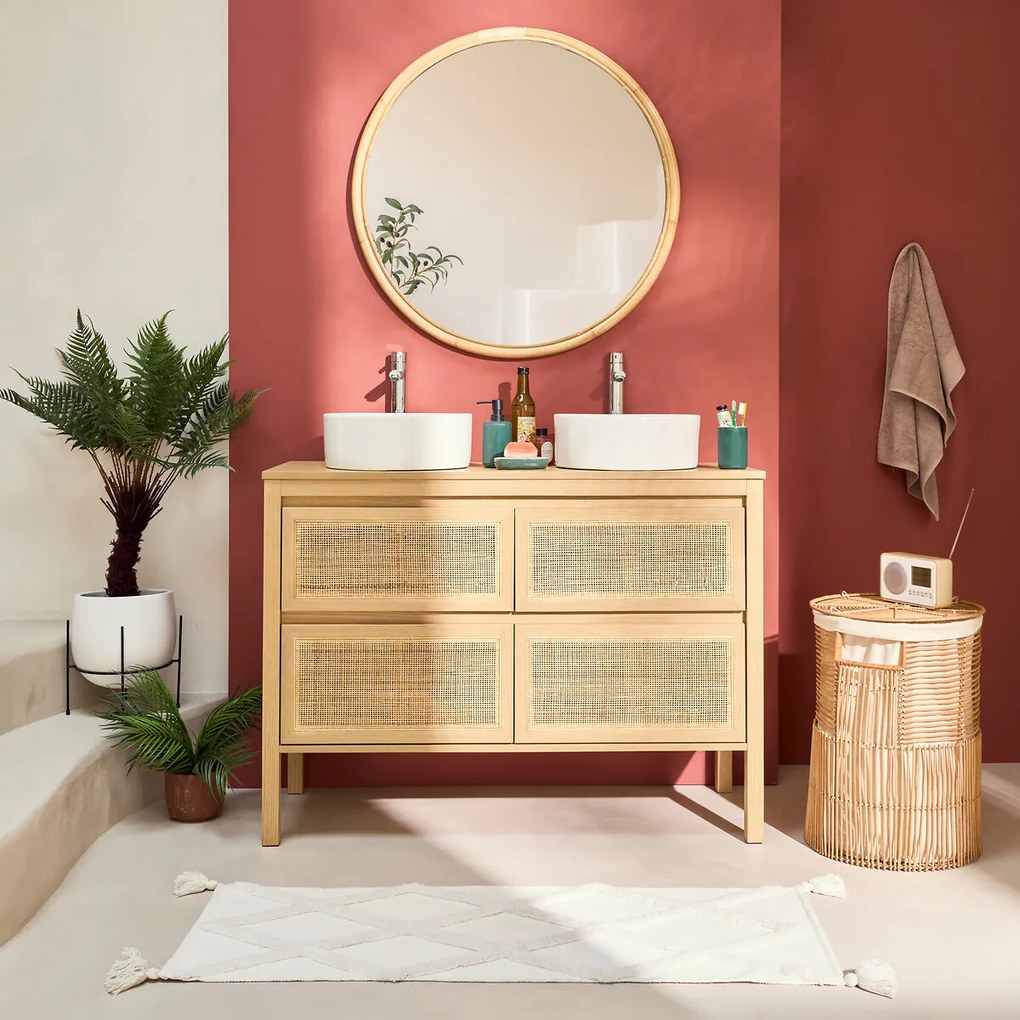 Badmat in geweven katoen, 1300 g/m2, Gretna