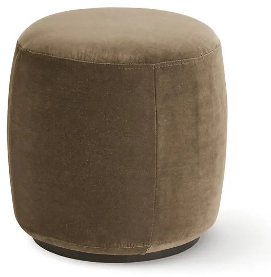 Poef in fluweel, Rosebury design E.Gallina