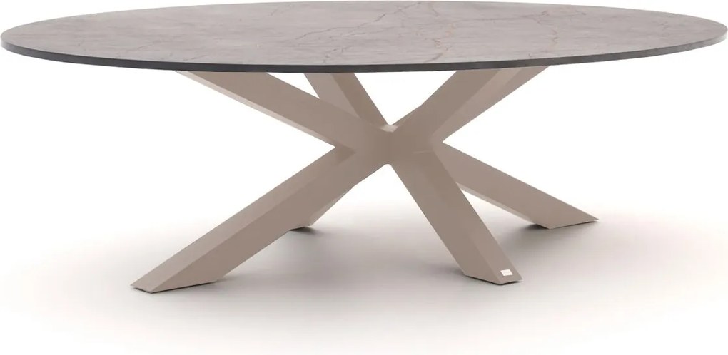 Tuin eettafel Bellagio  | Ovaal  | Tuintafel Dekton | 240x120cm | 6 personen | Kees Smit Tuinmeubelen