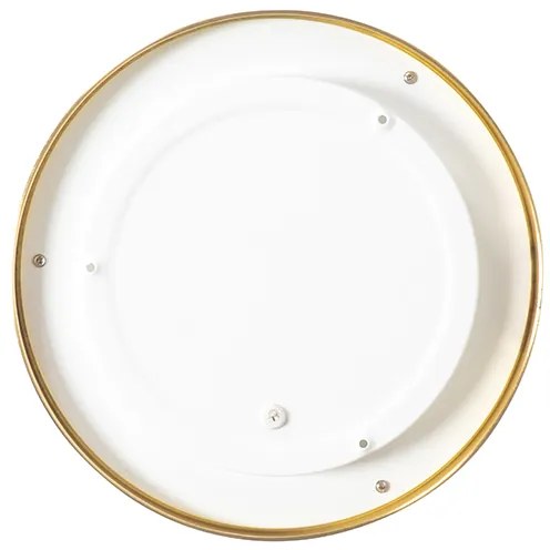 Moderne plafonnière goud 31 cm IP44 - Yuma
