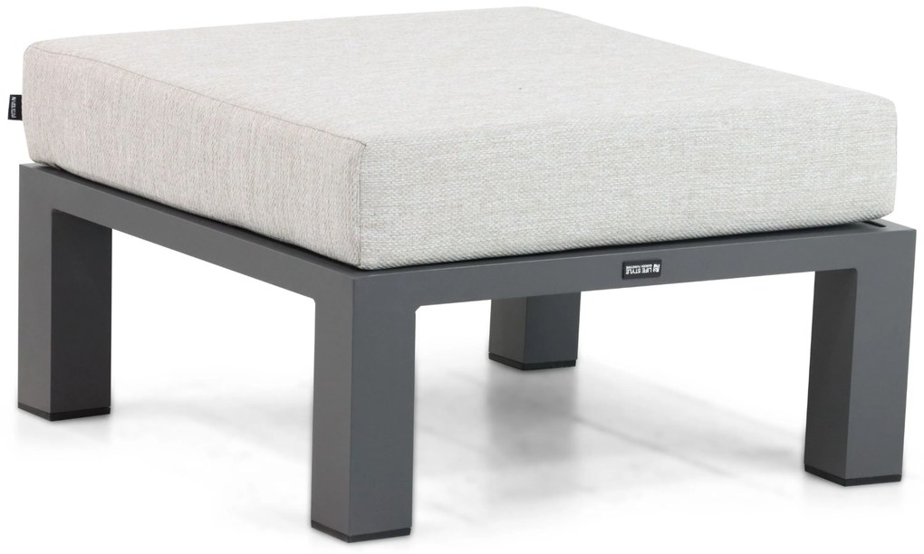 Hoek loungeset 5 personen Aluminium Grijs  Lifestyle Garden Furniture Luca