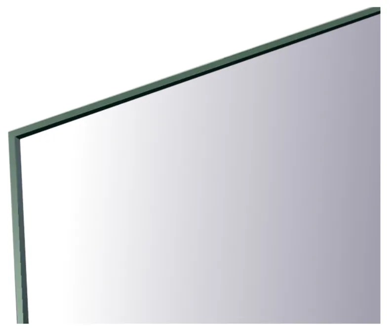 Sanicare Tutti ORTA ovale spiegel met verwarming, verlichting rondom en touch bediening 40x100cm