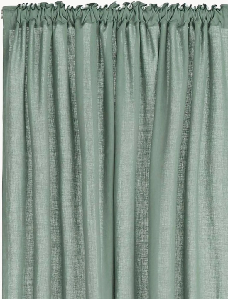 Plisséband-gordijnen Celia, 2-delig