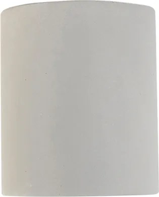 Set van 4 landelijke plafondspots beton rond - Deep