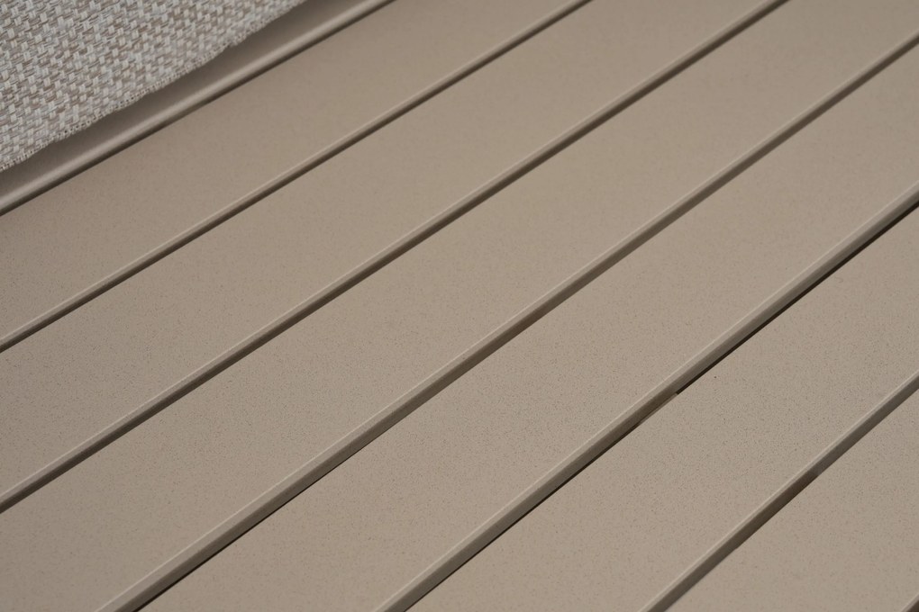 Stoel en Bank Loungeset 5 personen Aluminium Zand/Beige  Lifestyle Garden Furniture Organio/Mira