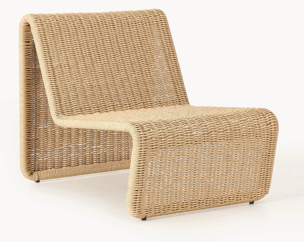 Tuinstoel Hank van gevlochten materiaal