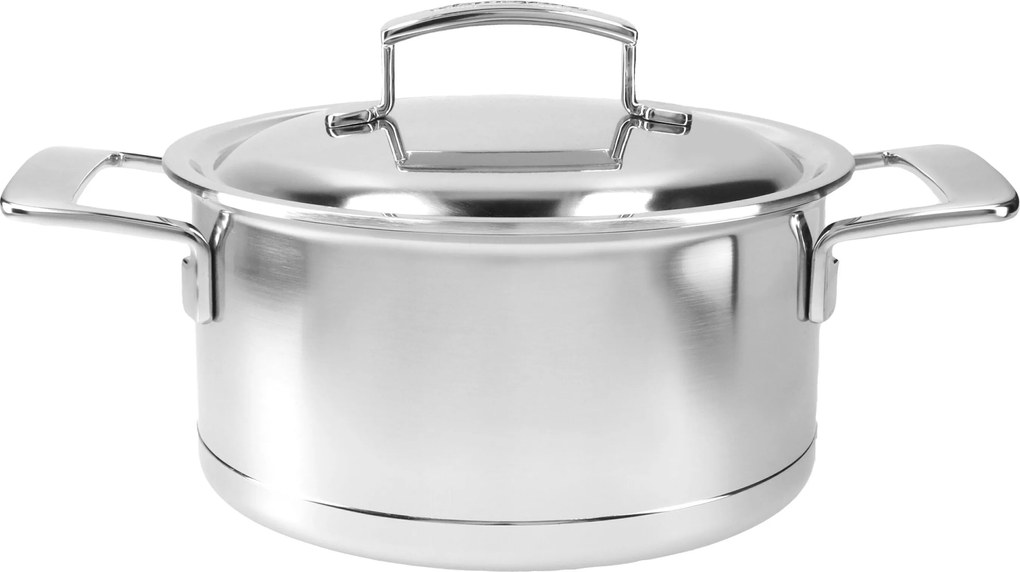 Demeyere Silver 7 Kookpan met dubbelwandig deksel 20 cm / 3 l - Silver 7 - Demeyere