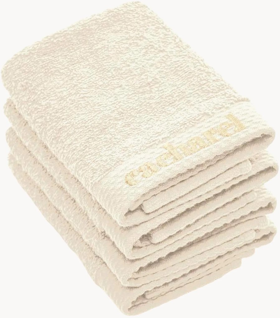 Katoenen washandjes Simply Bath, 4-delig