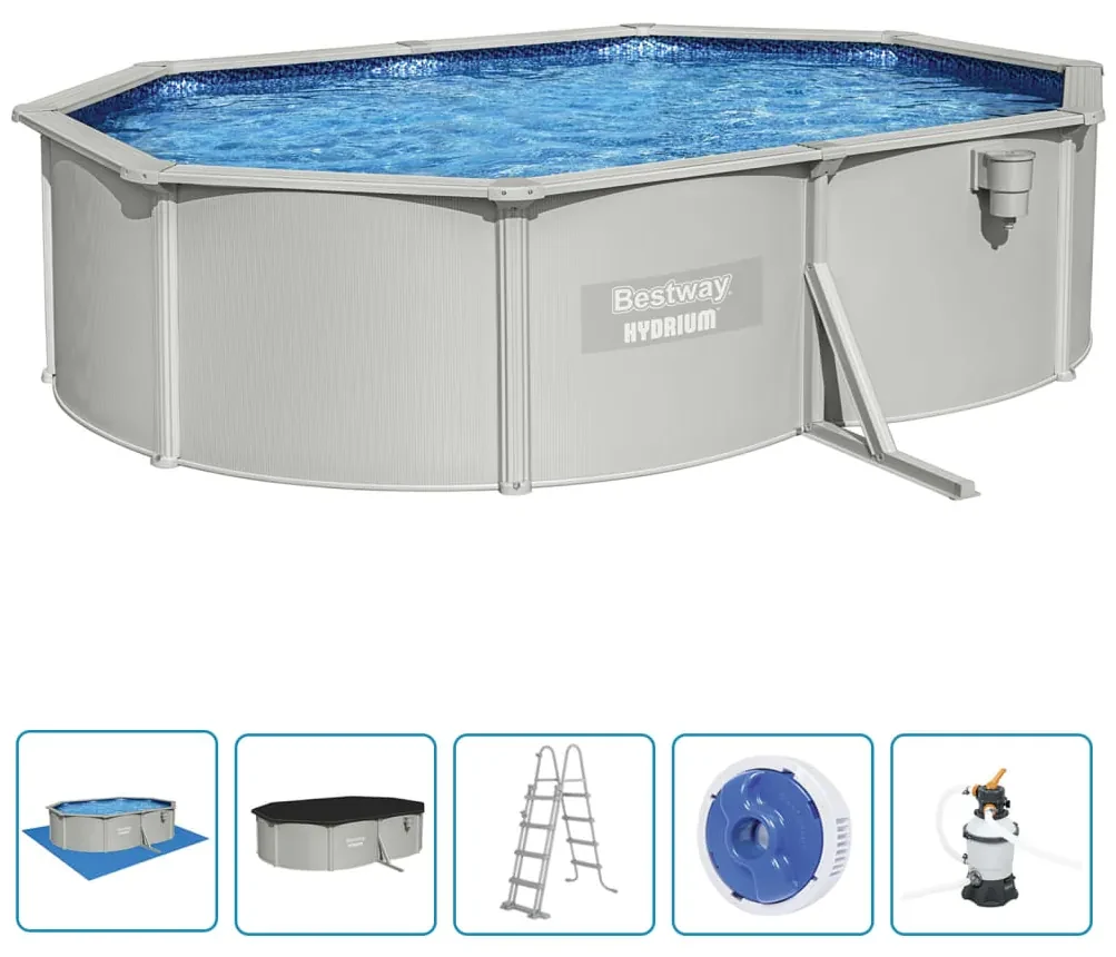 Bestway Zwembadset Hydrium 500x360x120 cm