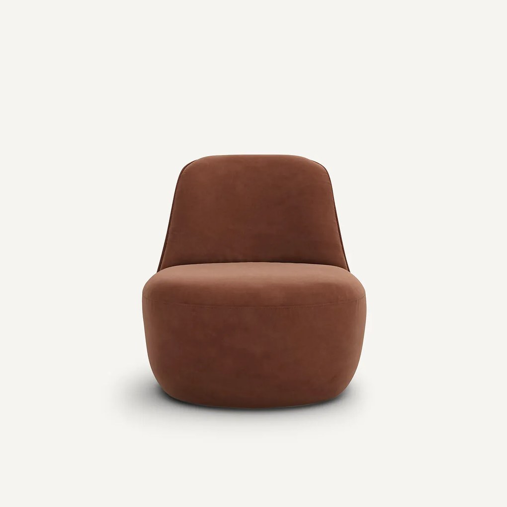 Fluwelen draaifauteuil Rosebury