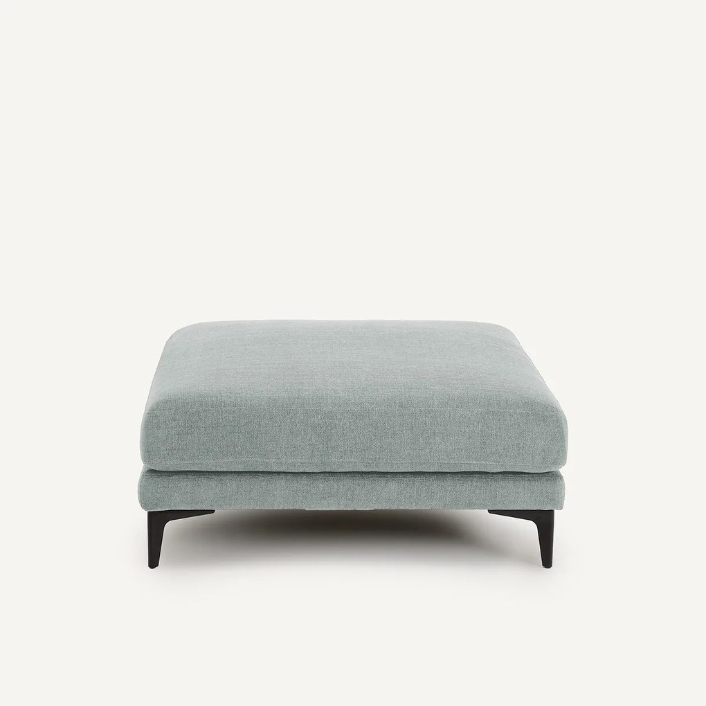 Voetensteun van gevlochten polyester, MODERNISTE, ontwerp van Emmanuel Gallina
