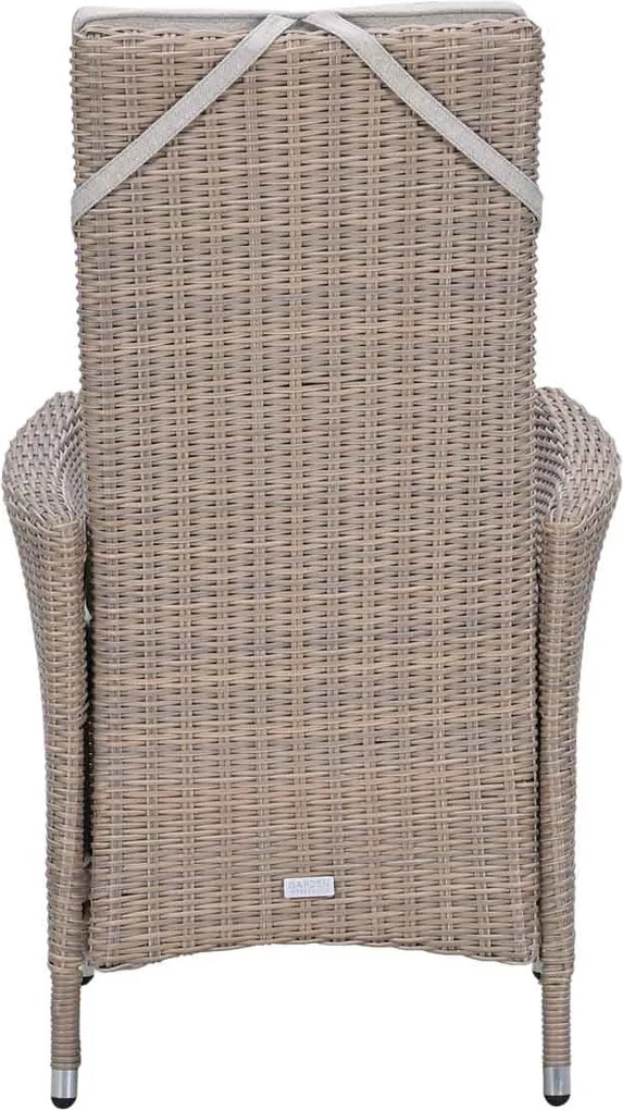 Garden Impressions Collin tuinset 7-delig - Tulli tuintafel 220x115xH75 cm - light teak vironwood