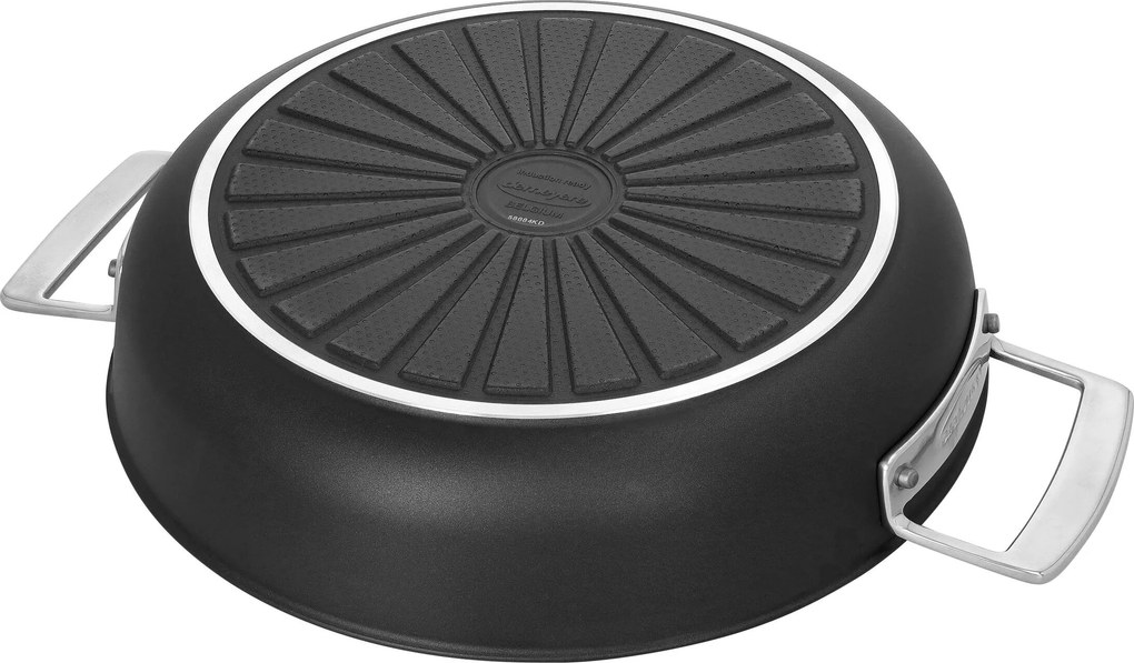 Demeyere Alu Plus 3 Ceramic Sudderpan met glazen deksel Ceraforce 28 cm - Alu Plus 3 Ceramic - Demeyere