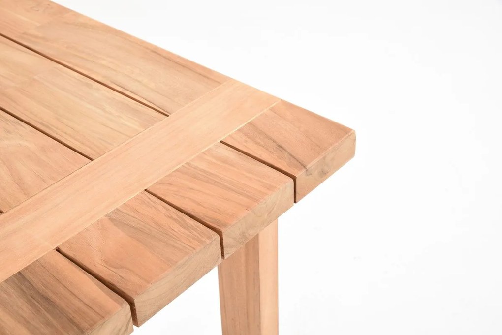 Taste by 4 Seasons Palma tuinset naturel met Spartan teak tafel 240 cm Tuinset beige weerbestendig