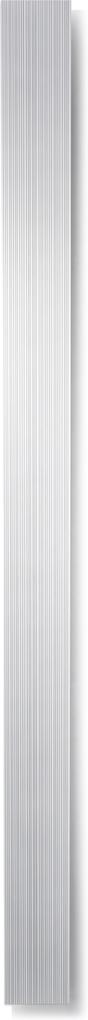 Bryce radiator 15x180cm wit fijn textuur