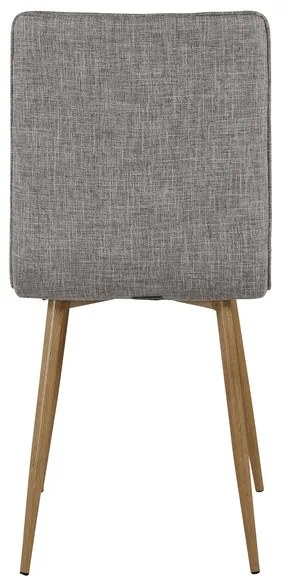 Jörn Eetkamerstoel - Lotta  - Lichtgrijs - Linnen - Jörn