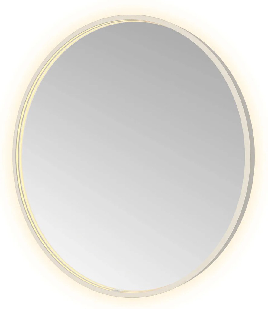 Hotbath &More Round spiegel 80cm RVS