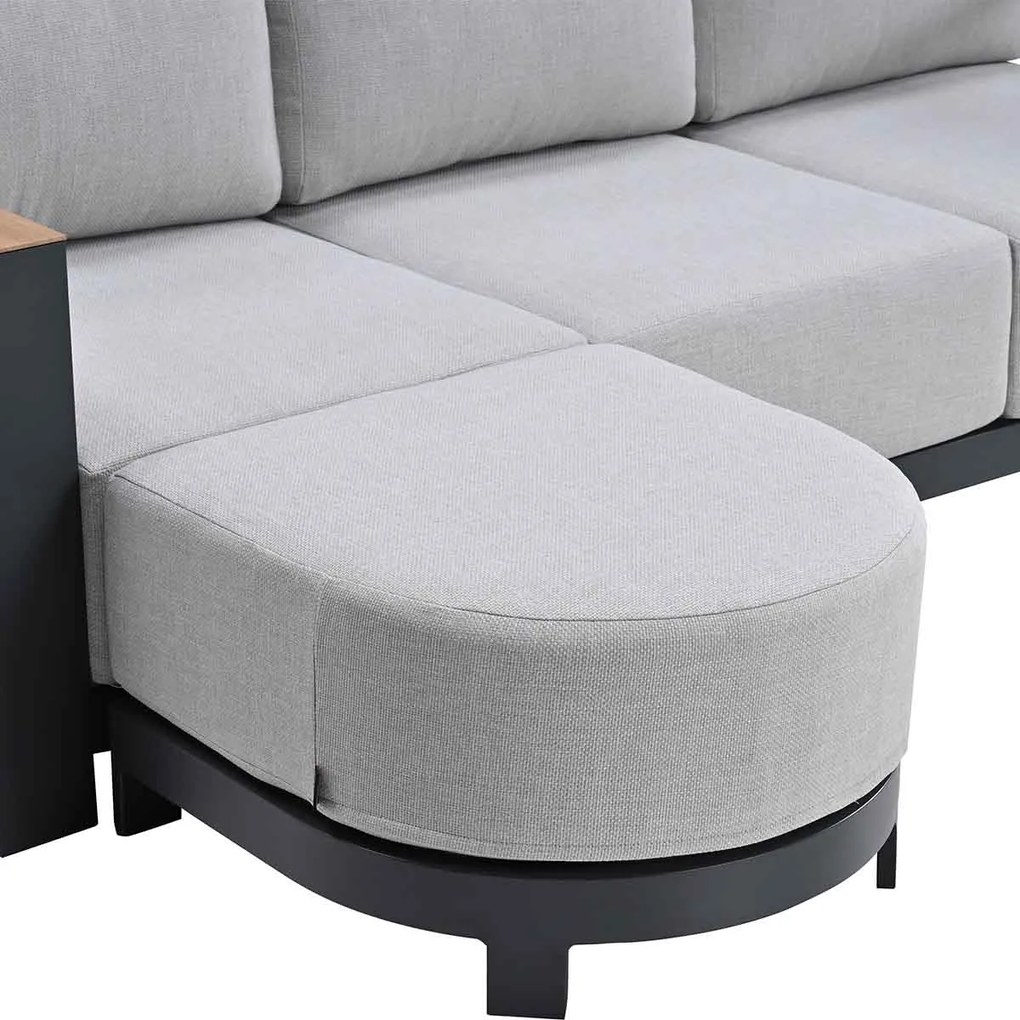 Garden Impressions Malakka loungebank chaise longue - light teak look