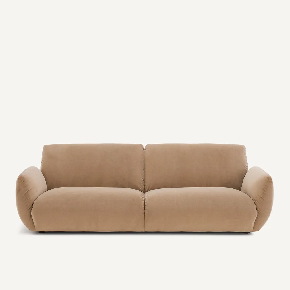 Bank in stonewashed fluweel, SPOGANO