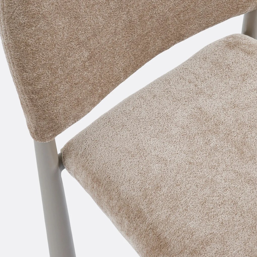 Set van 2 gestoffeerde stoelen, Delly