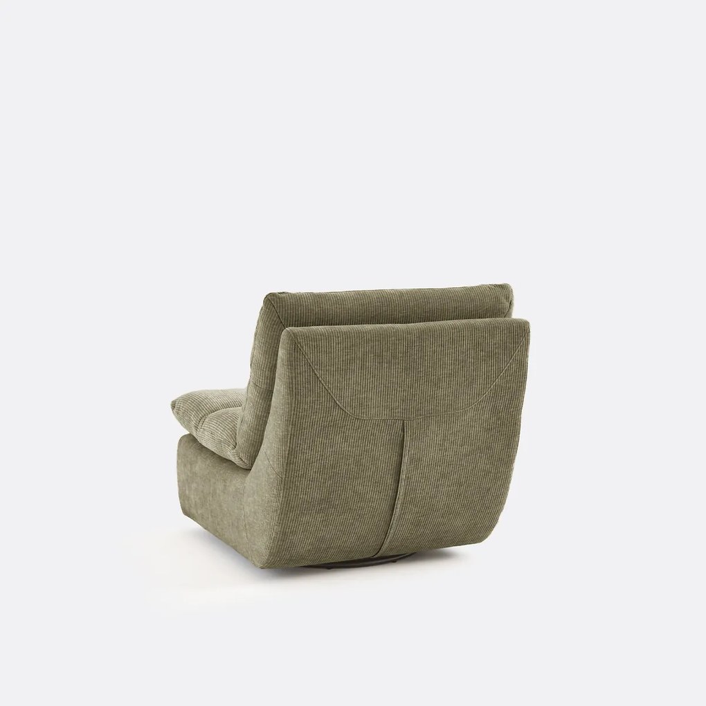 Reliëffluwelen draaifauteuil, ERABLE