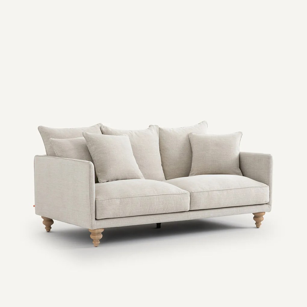 Compacte bank van katoen en linnen, Lazare