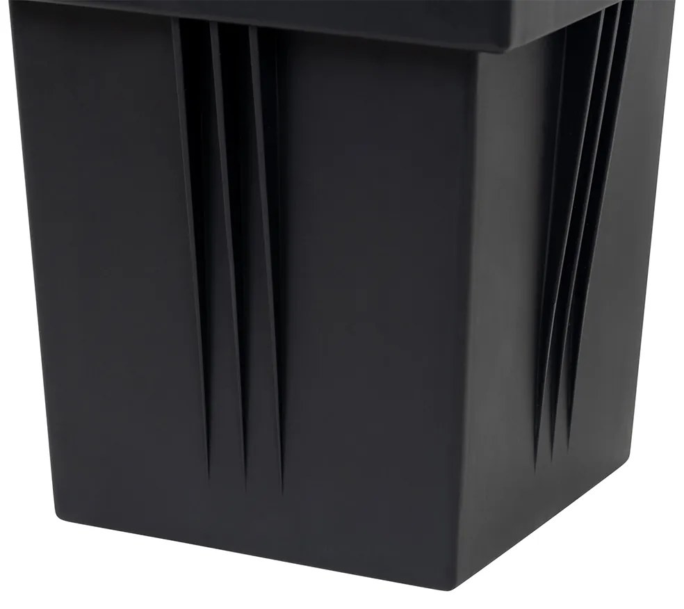 Smart grondspot zwart verstelbaar IP65 incl. Zigbee GU10 - Oneon