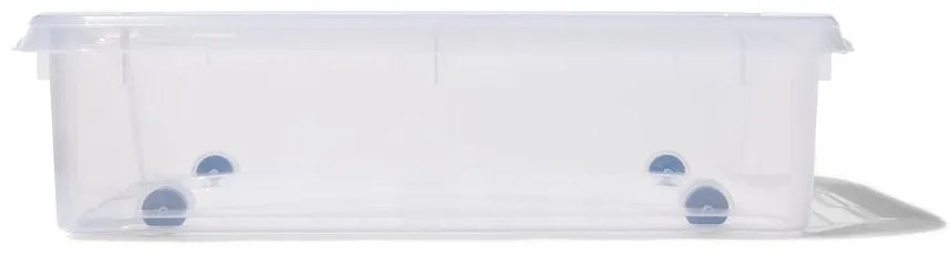 HEMA Bedroller 31L Paris Transparant 72x40x20 (transparant)