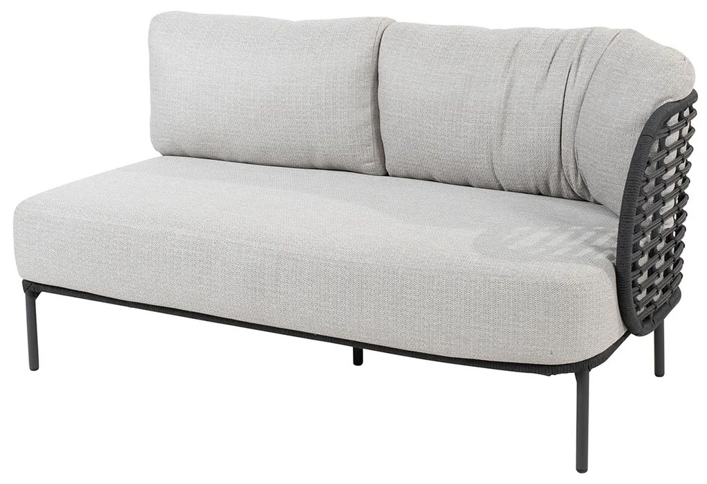4 Sesaons Outdoor Fabrice loungeset 4 delig - Yoga loungetafel 120 x 75 cm
