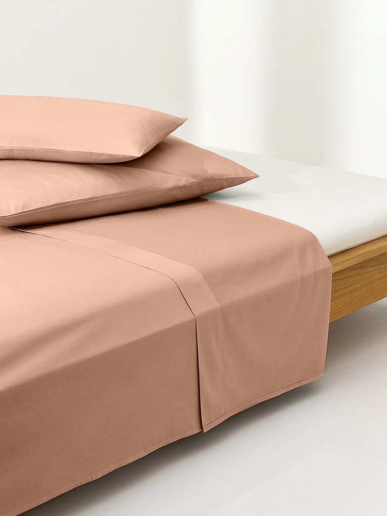 Katoensatijnen laken Comfort