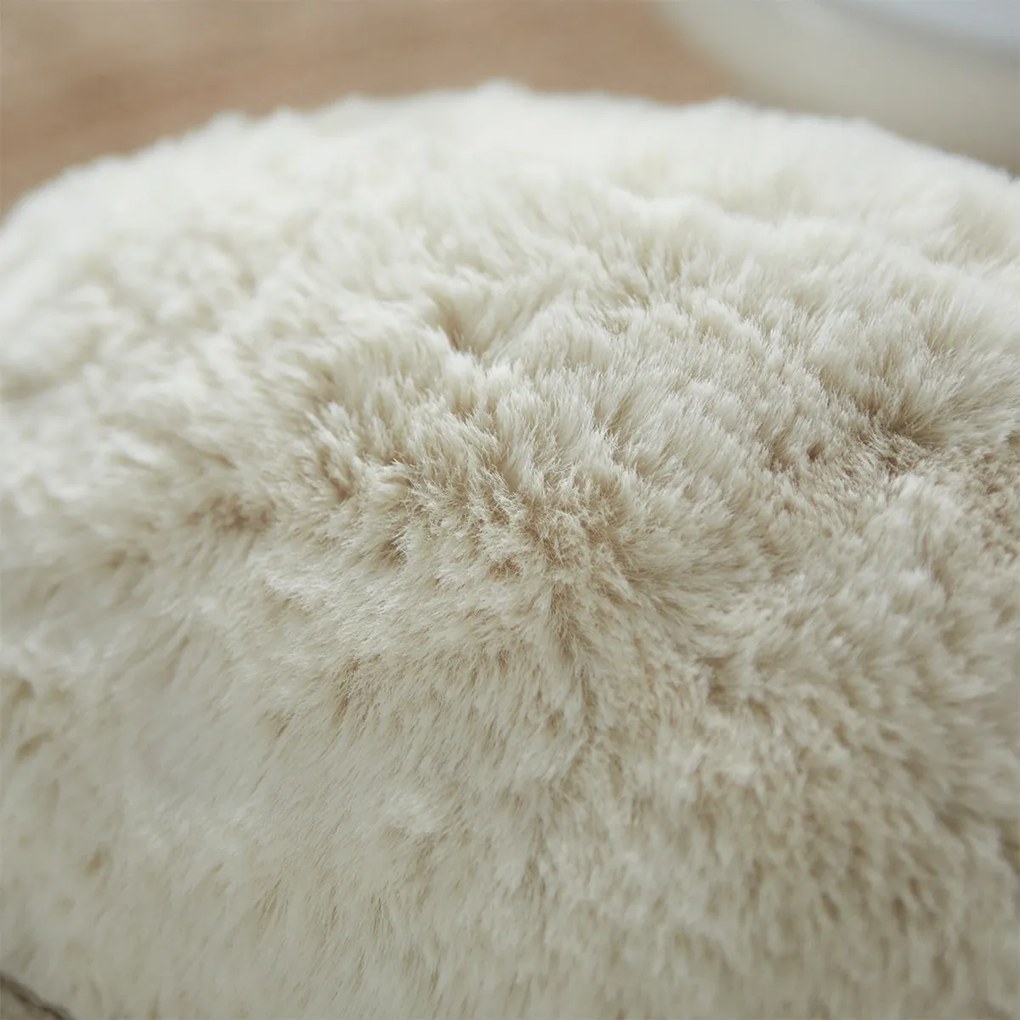 Fluffy Fauteuil Creme Vacht