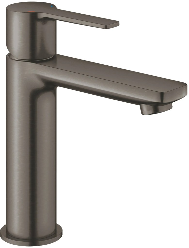 Grohe Lineare New Wastafelmengkraan S-Size Hard Graphite Geborsteld
