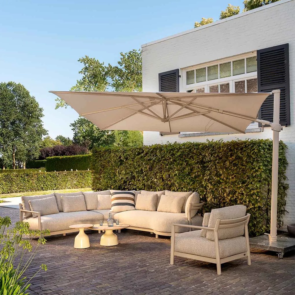 4 Seasons Mykonos loungeset 4-delig - latte