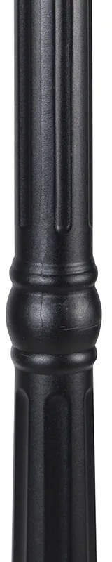 Buitenlantaarn zwart 220 cm 3-lichts IP44 - Havana